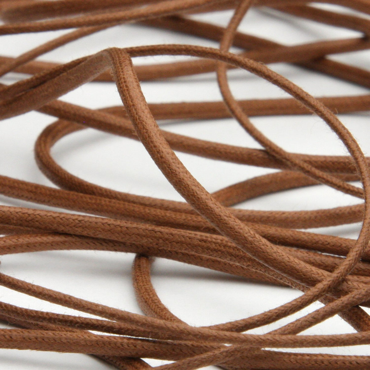 FUJIYAMA RIBBON Waxed Cord approx.2.2mm 9.14 Meters Roll Camel