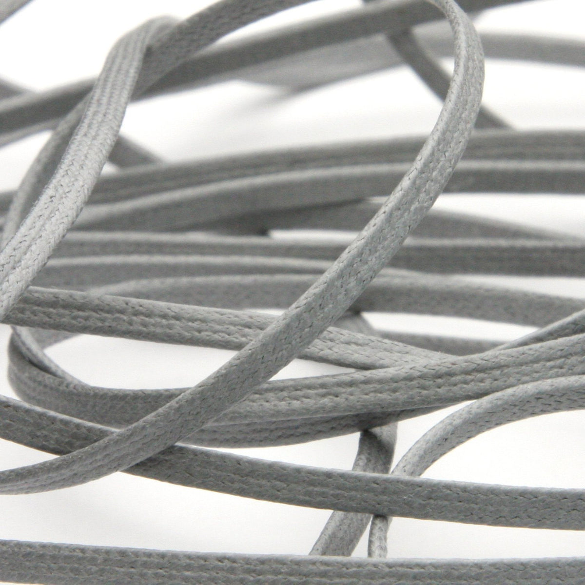 FUJIYAMA RIBBON Waxed Cord approx.5.5mm 9.14 Meters Roll Light Gray