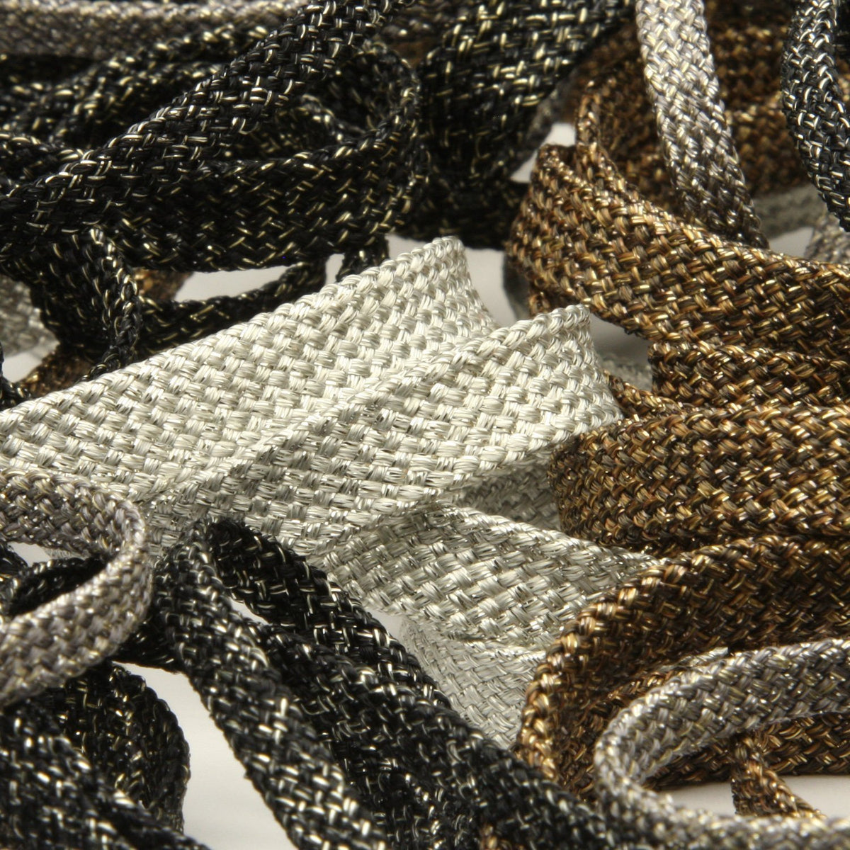 FUJIYAMA RIBBON [Wholesale] Antique Metallic Spindle Cord approx.5mm 30 Meters Roll