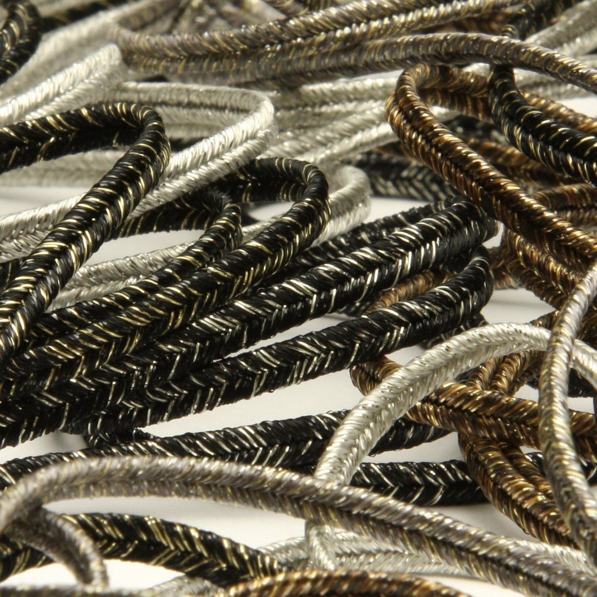 FUJIYAMA RIBBON [Wholesale] Antique Metallic Trimming Braid approx.3mm 30 Meters Roll