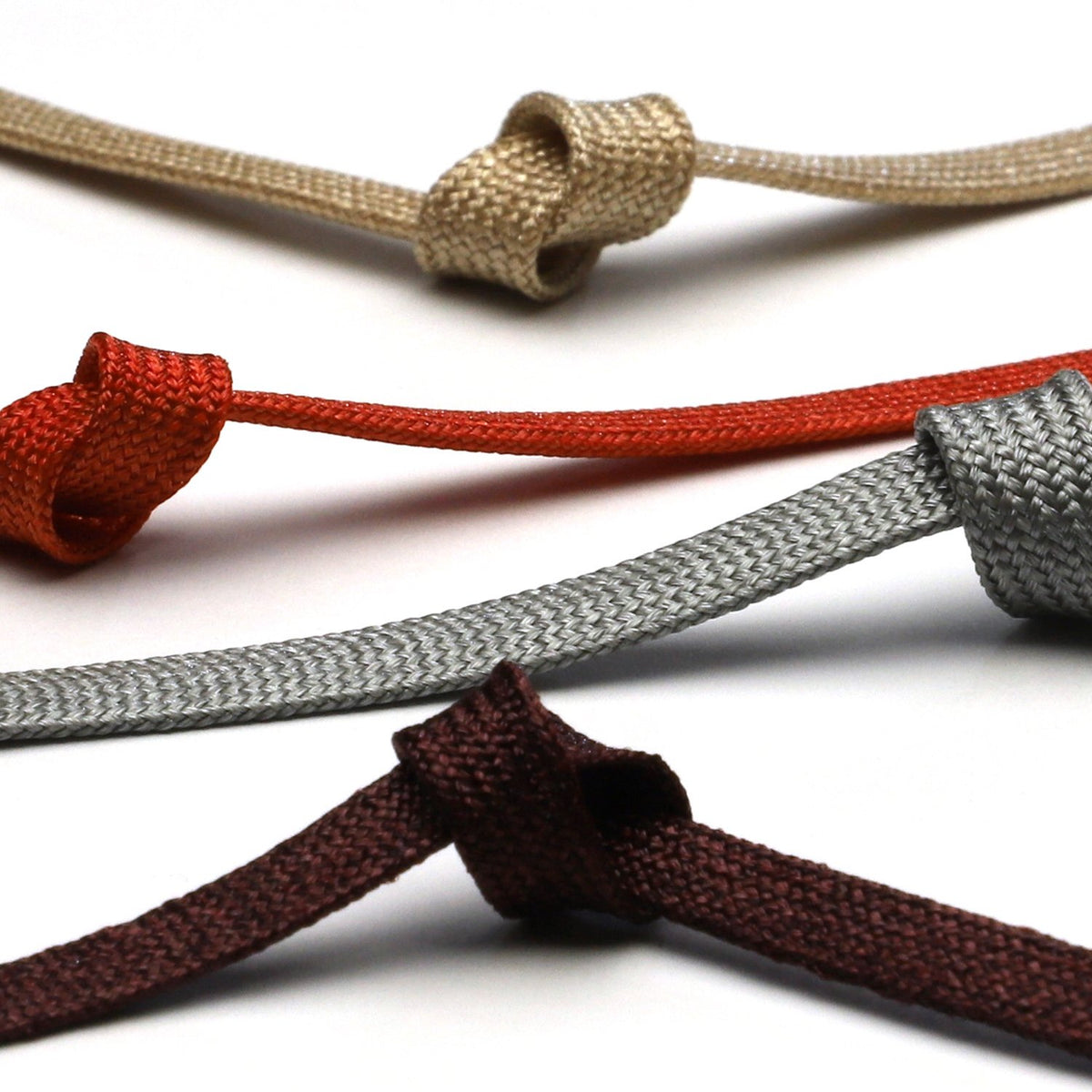 FUJIYAMA RIBBON [Wholesale] Bright Flat Cord approx.7mm (9/32&quot;) 30 Meters Roll