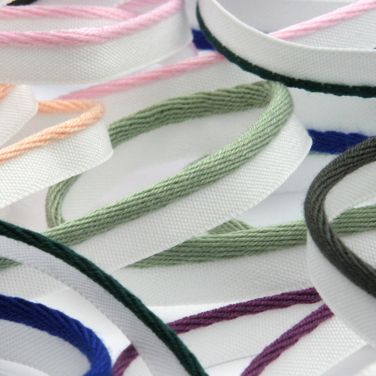 FUJIYAMA RIBBON [Wholesale] Bright Piping 7mm 30 Meters Roll