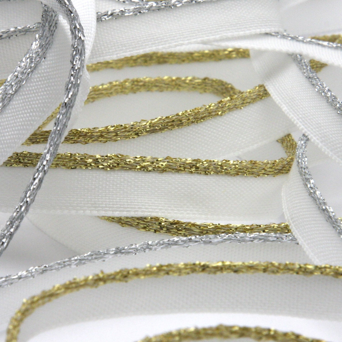 FUJIYAMA RIBBON [Wholesale] Bright Piping 7mm 30 Meters Roll