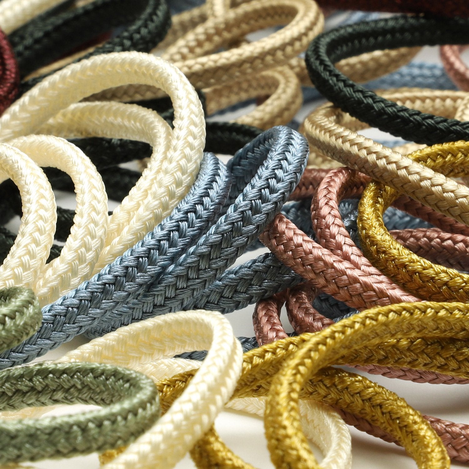 FUJIYAMA RIBBON [Wholesale] Bright Spindle Cord approx.4.5mm (3/16") 50 Meters Roll