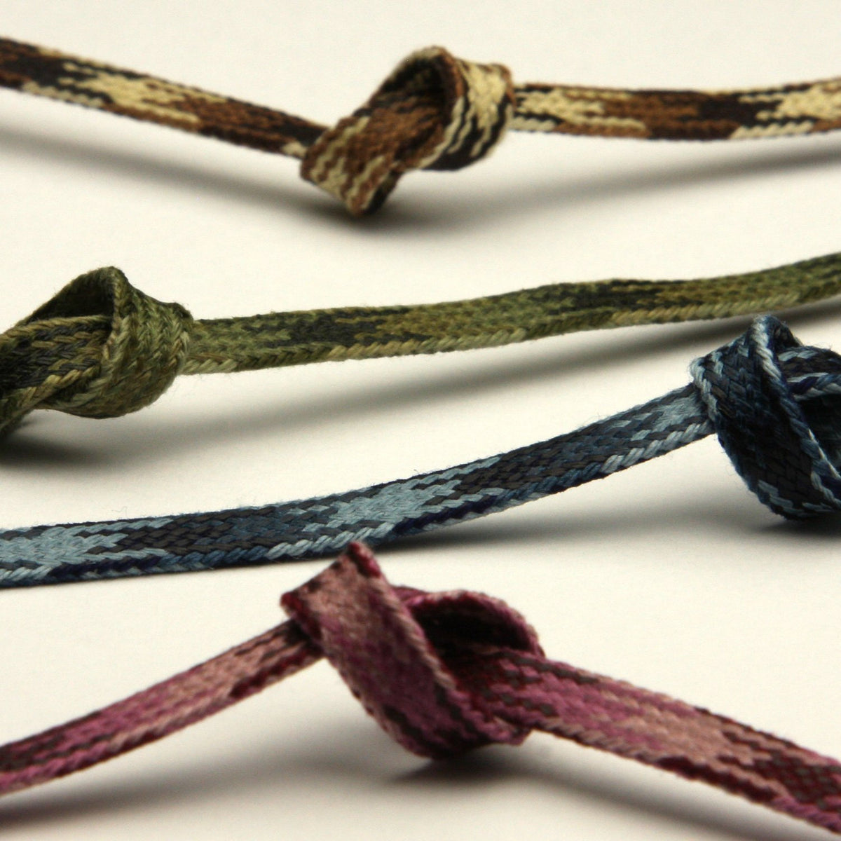 FUJIYAMA RIBBON [Wholesale] Camouflage Spindle Cord approx.5mm 50 Meters Roll