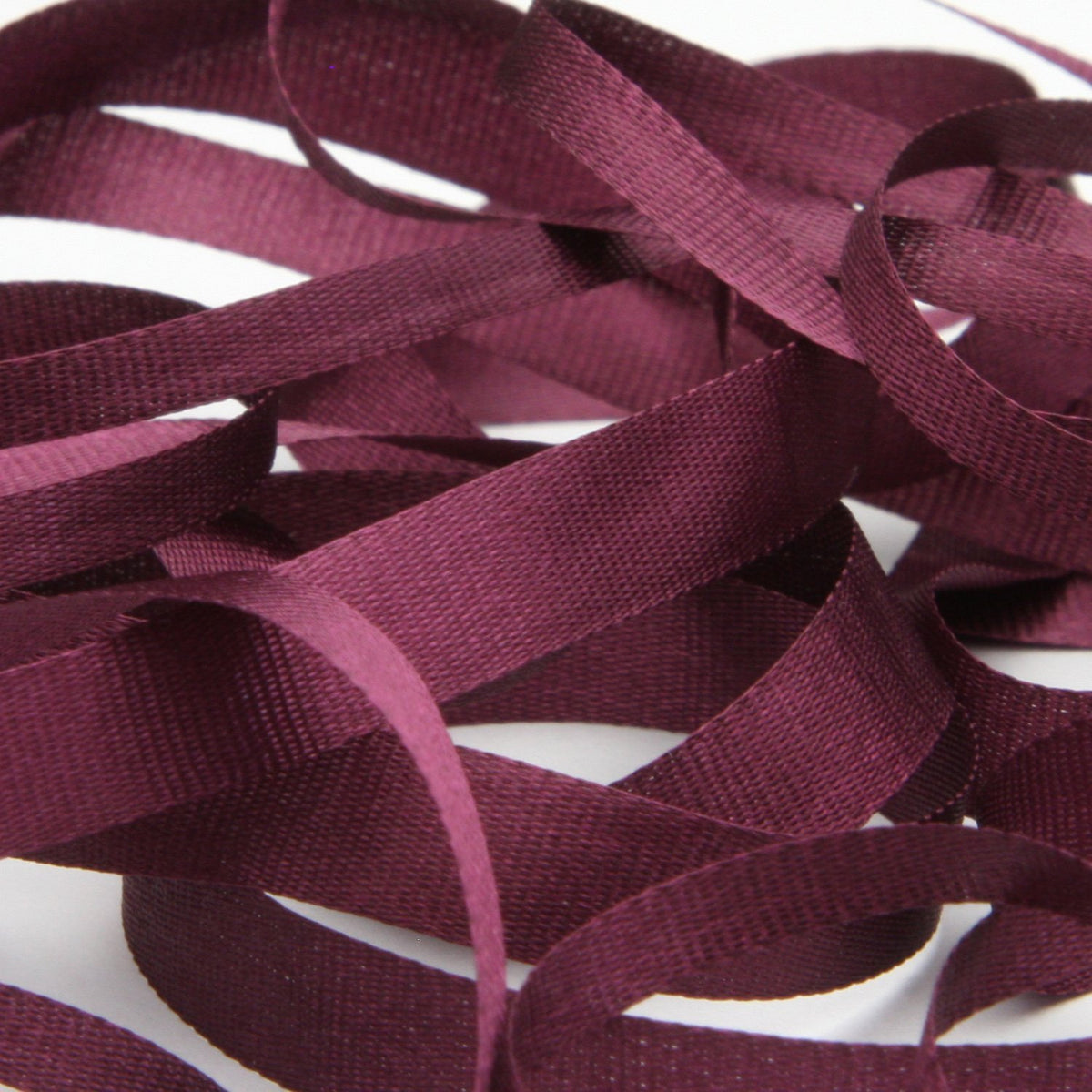 FUJIYAMA RIBBON [Wholesale] Embroidery Ribbon 3.5mm 200 Meters Roll Burgundy