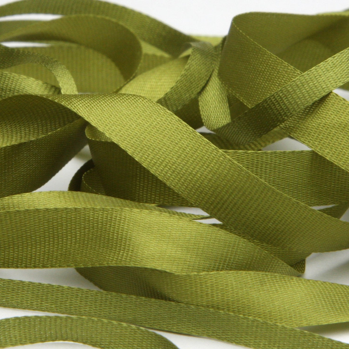 FUJIYAMA RIBBON [Wholesale] Embroidery Ribbon 3.5mm 200 Meters Roll Olive Green