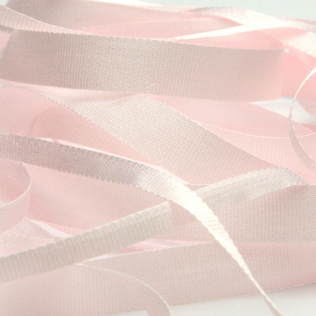 FUJIYAMA RIBBON [Wholesale] Embroidery Ribbon 7mm 200 Meters Roll Baby Pink