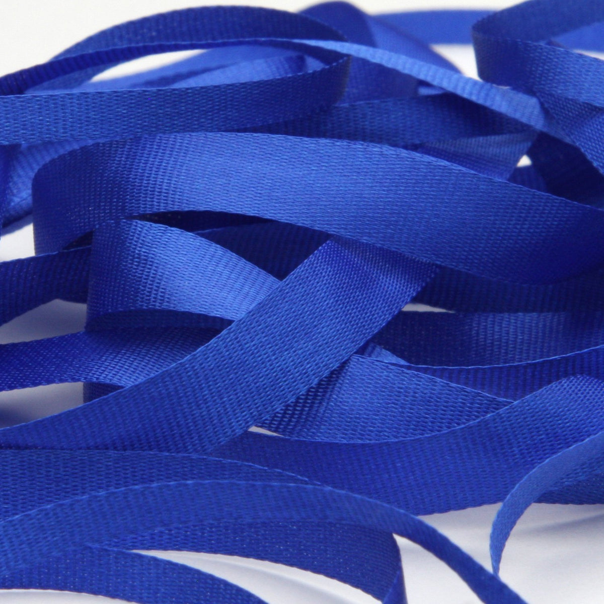 FUJIYAMA RIBBON [Wholesale] Embroidery Ribbon 7mm 200 Meters Roll Blue