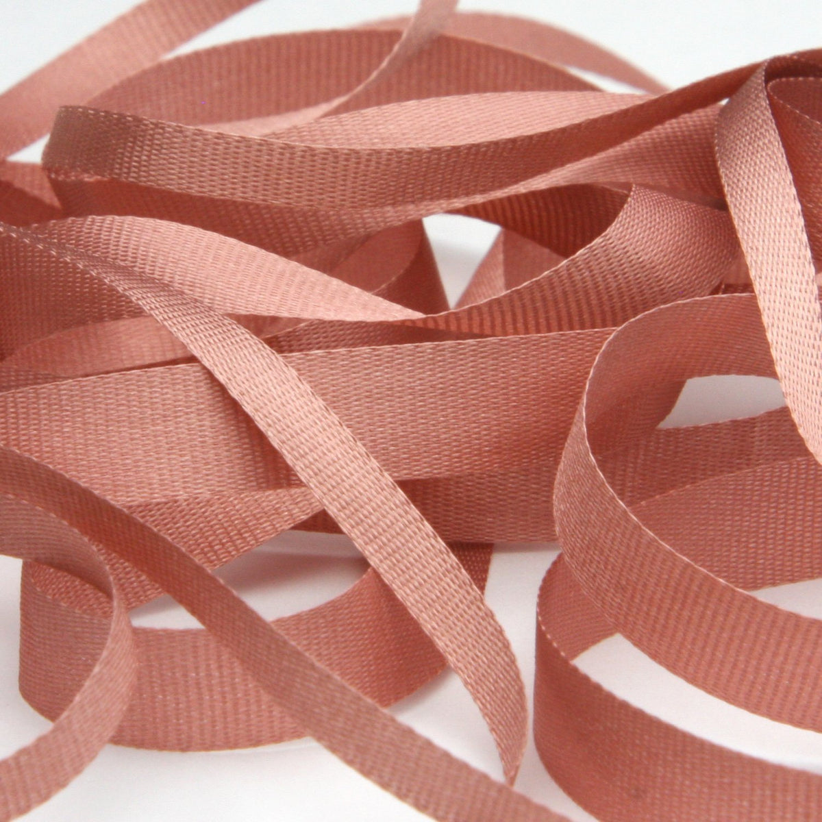 FUJIYAMA RIBBON [Wholesale] Embroidery Ribbon 7mm 200 Meters Roll Old Rose