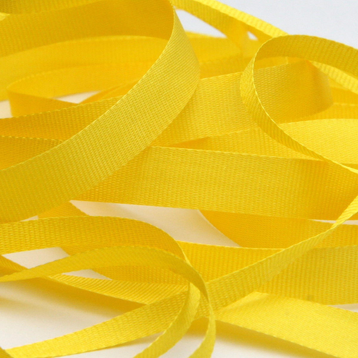 FUJIYAMA RIBBON [Wholesale] Embroidery Ribbon 7mm 200 Meters Roll Yellow