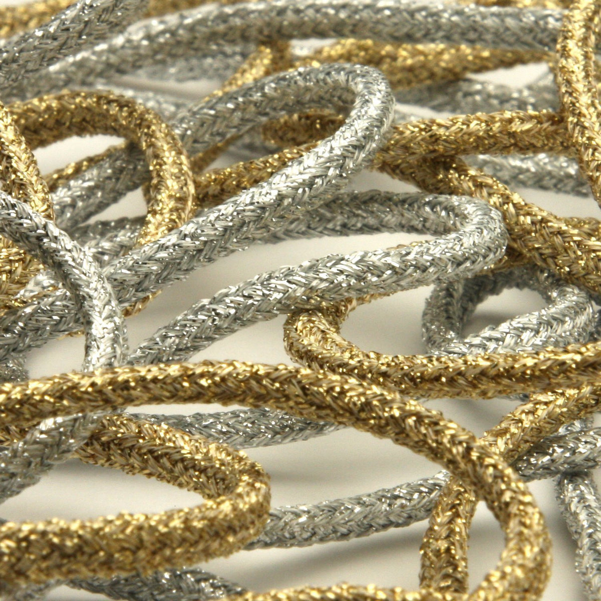 FUJIYAMA RIBBON [Wholesale] Metallic Spindle Cord approx.5mm 30 Meters Roll