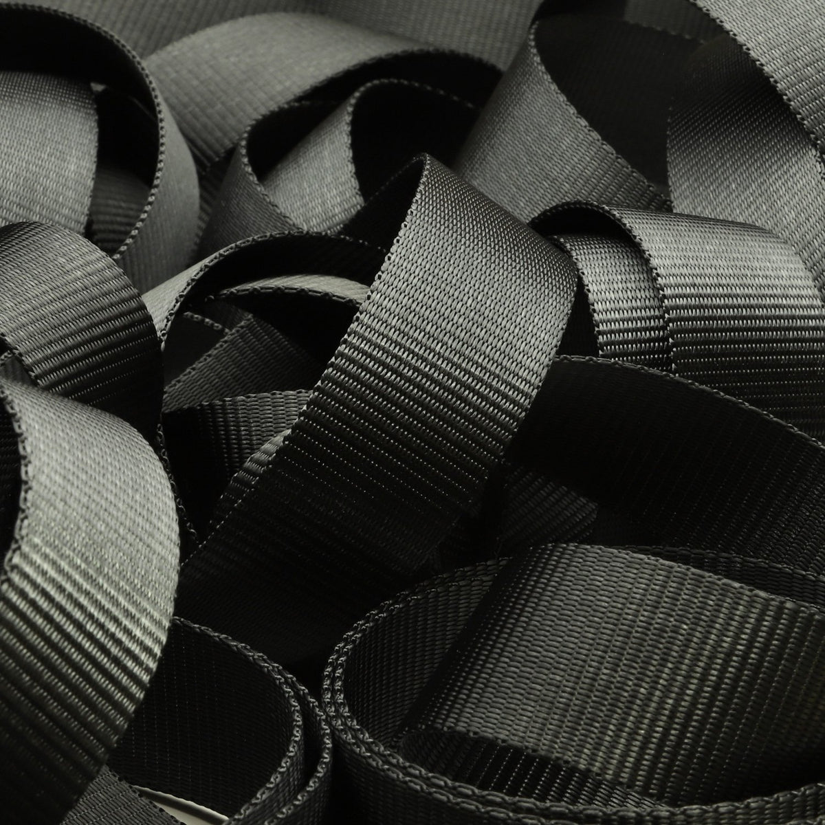 FUJIYAMA RIBBON [Wholesale] Nylon Belt 50mm 50 Meters Roll Dark Gray