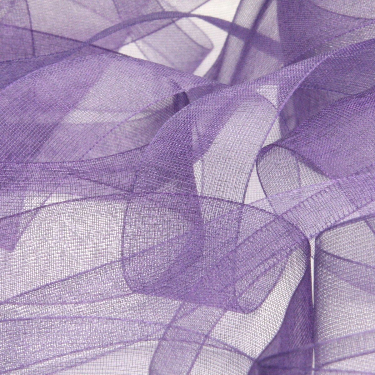 FUJIYAMA RIBBON [Wholesale] Organdy Ribbon 18mm 30 Meters Roll Grape