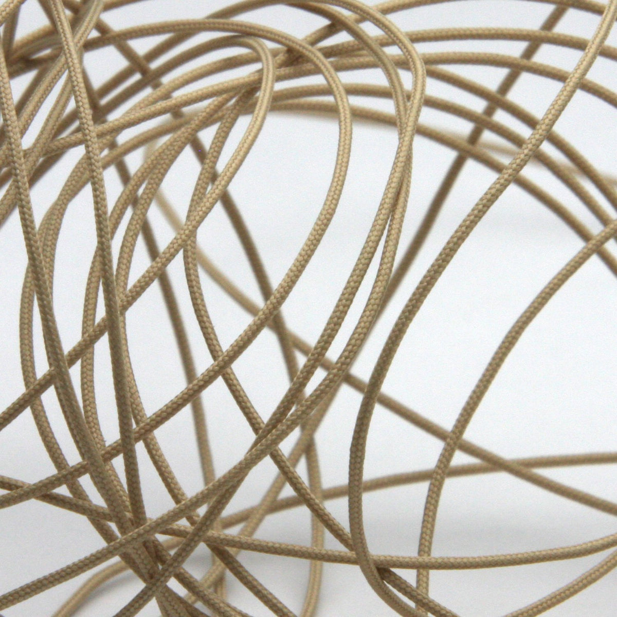 FUJIYAMA RIBBON [Wholesale] Pine Leaf Cord approx.1mm 150 Meters Roll Beige