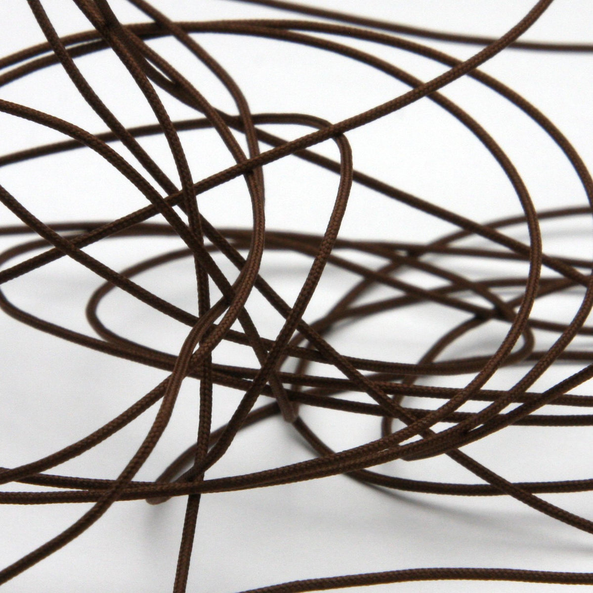 FUJIYAMA RIBBON [Wholesale] Pine Leaf Cord approx.1mm 150 Meters Roll Dark Brown