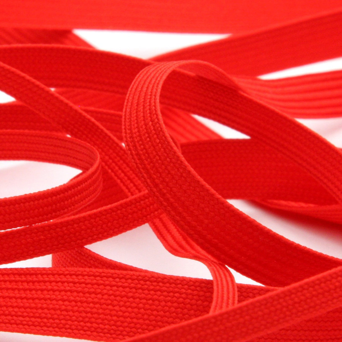 FUJIYAMA RIBBON [Wholesale] Polyester Ayatake Cord approx.7mm 30 Meters Roll Red