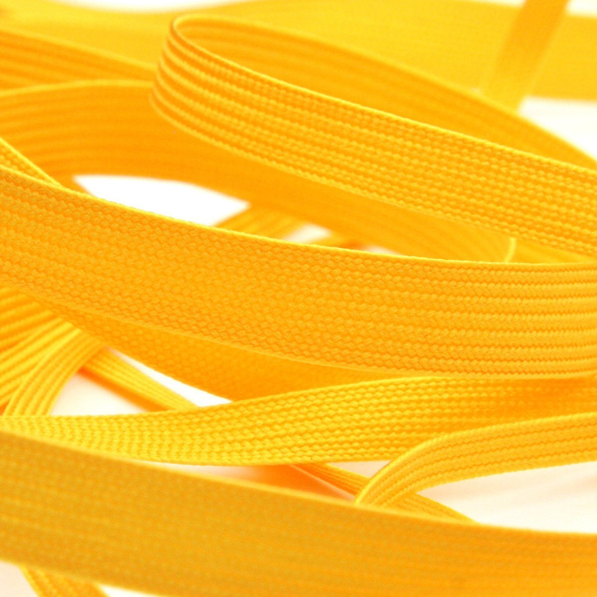 FUJIYAMA RIBBON [Wholesale] Polyester Ayatake Cord approx.7mm 30 Meters Roll Yellow