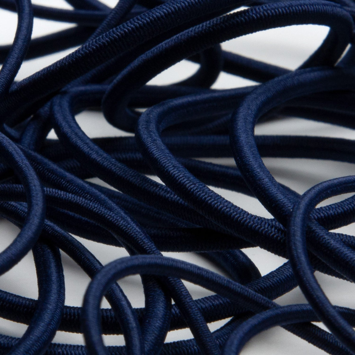 Satin Cord, thickness 2 mm, dark blue, 50 m/ 1 roll