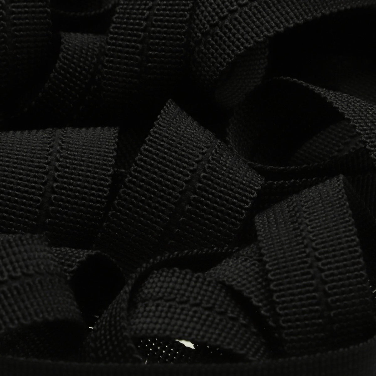 FUJIYAMA RIBBON [Wholesale] Polyester Knit Binder Tape 10x10mm 30 Meters Roll Black