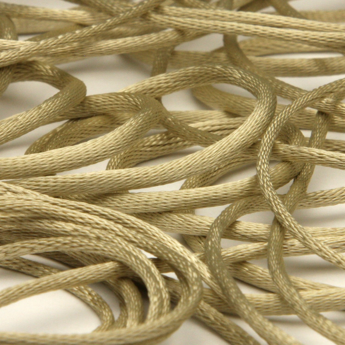 FUJIYAMA RIBBON [Wholesale] Polyester Satin Cord approx.3mm 50 Meters Roll