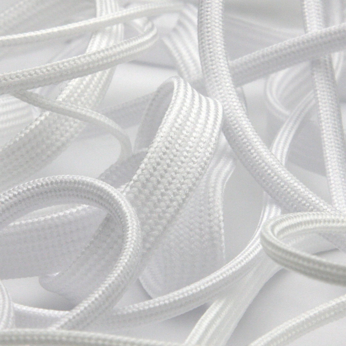 FUJIYAMA RIBBON [Wholesale] Polyester Spindle Cord approx.4mm 30 Meters Roll White