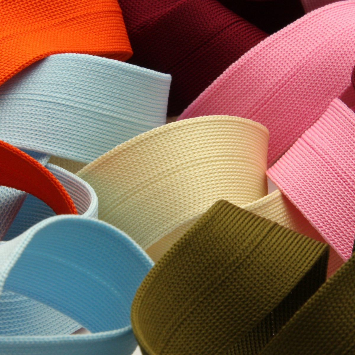 FUJIYAMA RIBBON [Wholesale] Polyester Thin Knit Binder Tape 9x9mm 30 Meters Roll