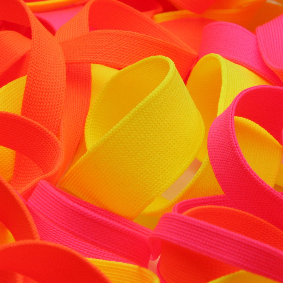 FUJIYAMA RIBBON [Wholesale] Polyester Thin Knit Tape 12mm 30 Meters Roll