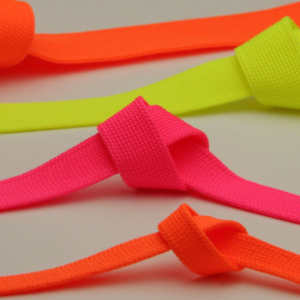 FUJIYAMA RIBBON [Wholesale] Polyester Thin Knit Tape 18mm 30 Meters Roll