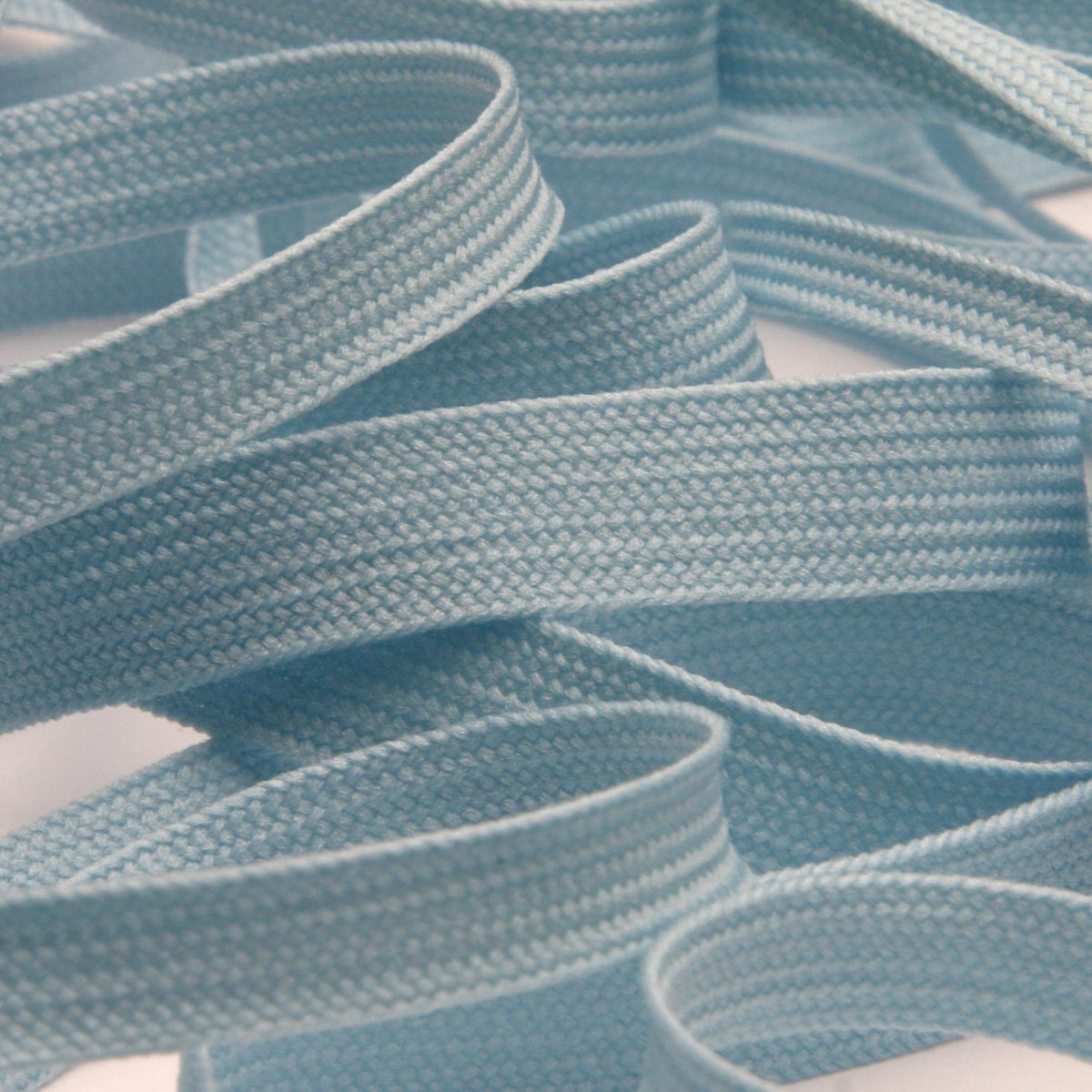 FUJIYAMA RIBBON [Wholesale] Polyester Trimming Braid approx.3mm 30 Meters Roll Light Blue