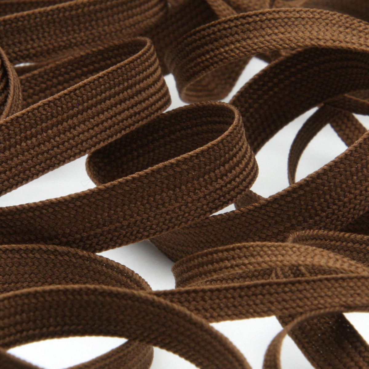 FUJIYAMA RIBBON [Wholesale] Polyester Trimming Braid approx.5mm 30 Meters Roll Dark Brown