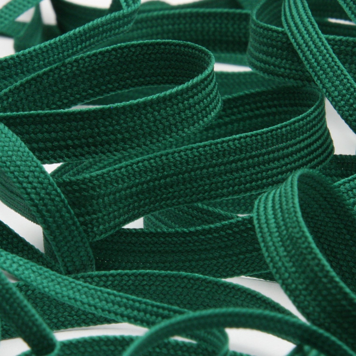 FUJIYAMA RIBBON [Wholesale] Polyester Trimming Braid approx.7mm 30 Meters Roll Green