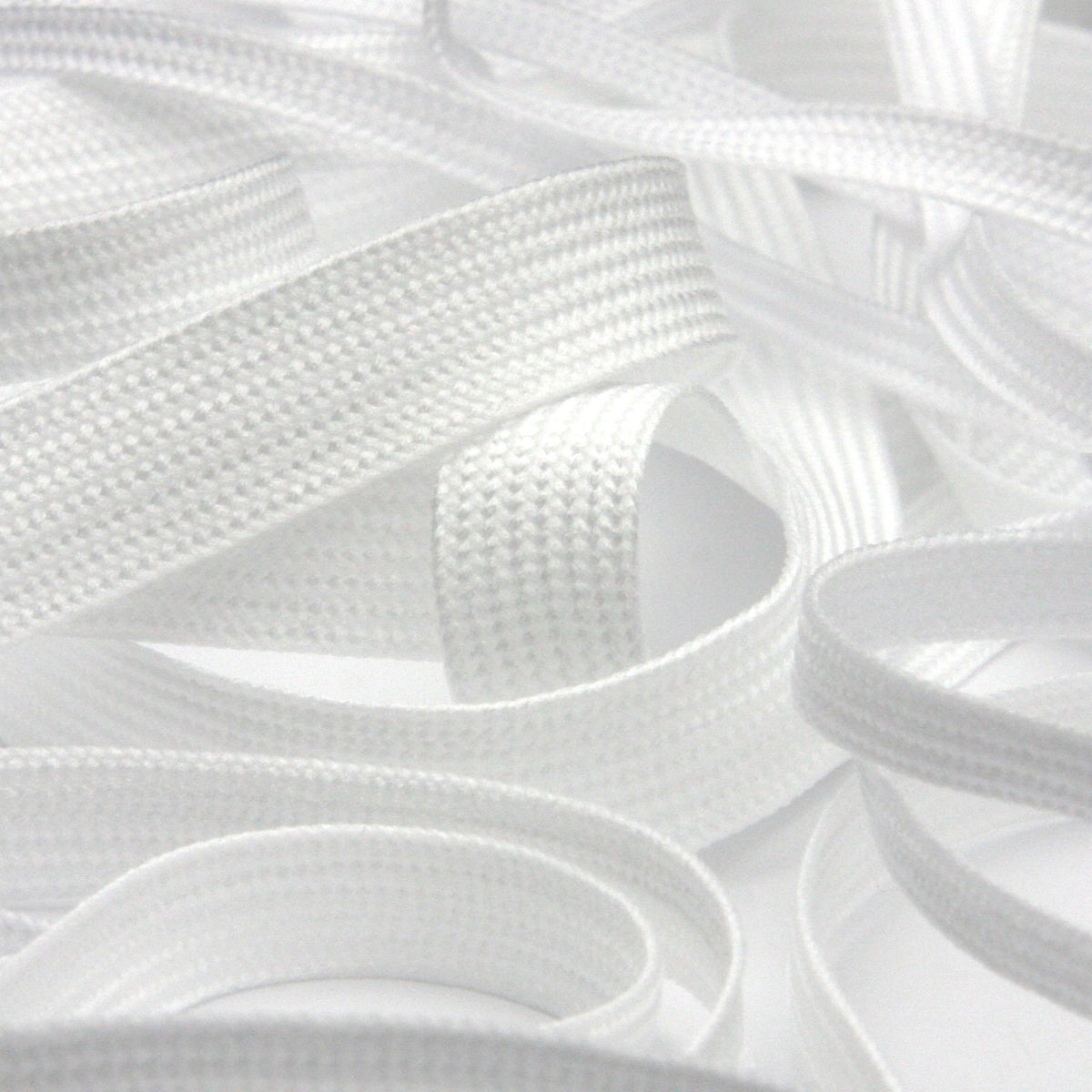 FUJIYAMA RIBBON [Wholesale] Polyester Trimming Braid approx.7mm 30 Meters Roll White