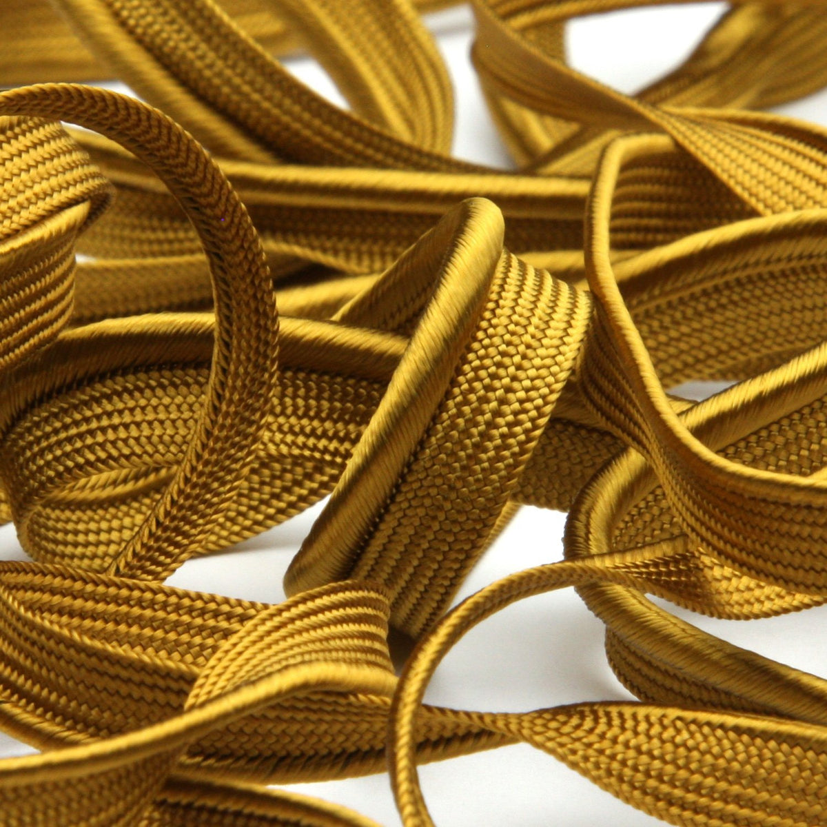 FUJIYAMA RIBBON [Wholesale] Rayon Piping approx.8mm 30 Meters Roll Topaz