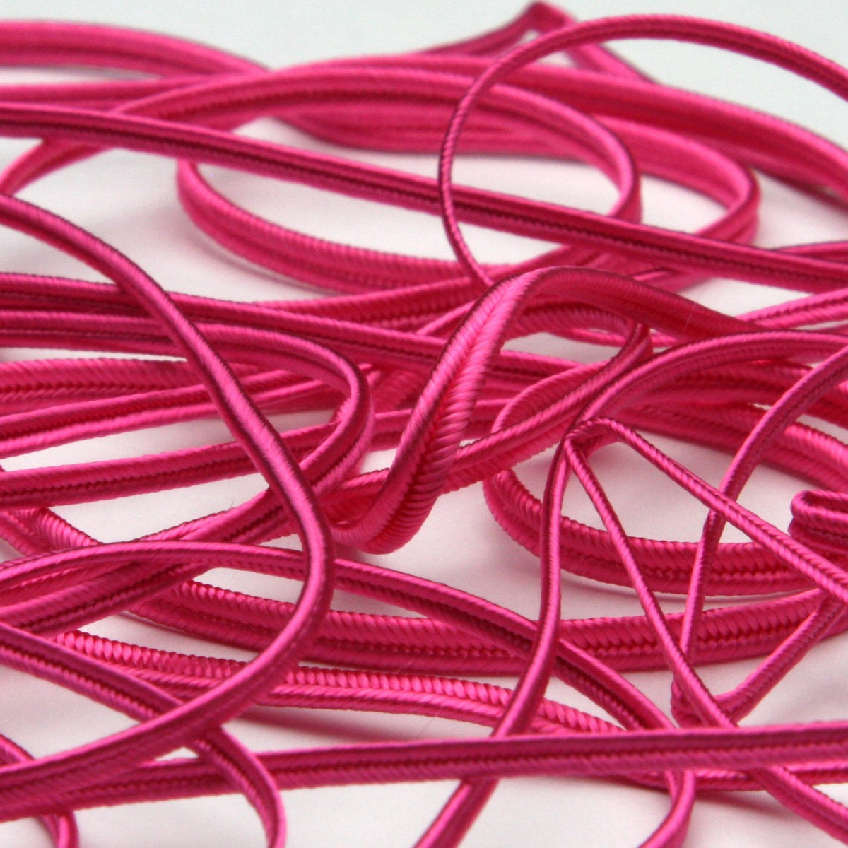 FUJIYAMA RIBBON [Wholesale] Rayon Trimming Braid approx.3mm 30 Meters Roll Pink