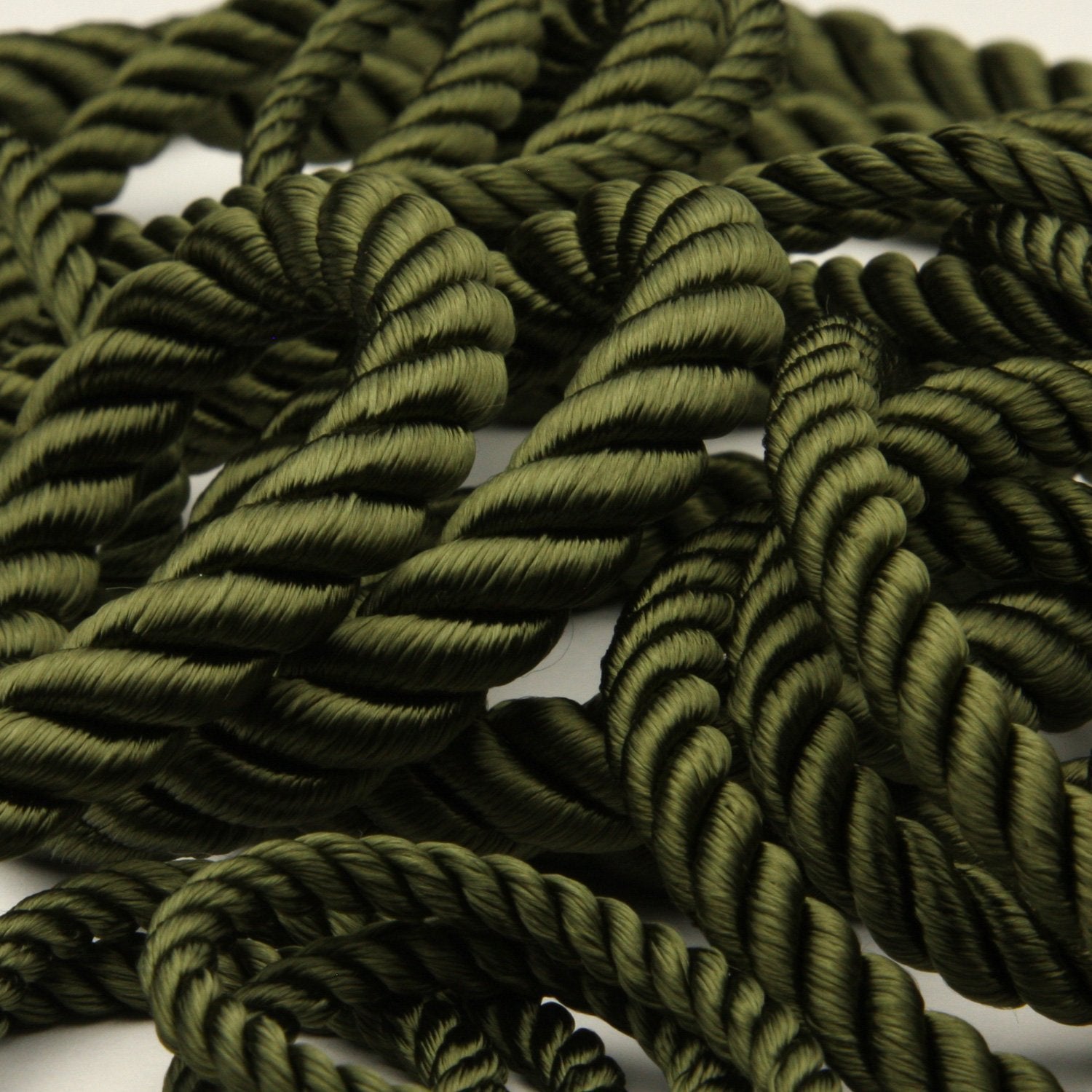 Wholesale] Rayon Twist Cord approx.10mm (13/32) 30 Meters Roll