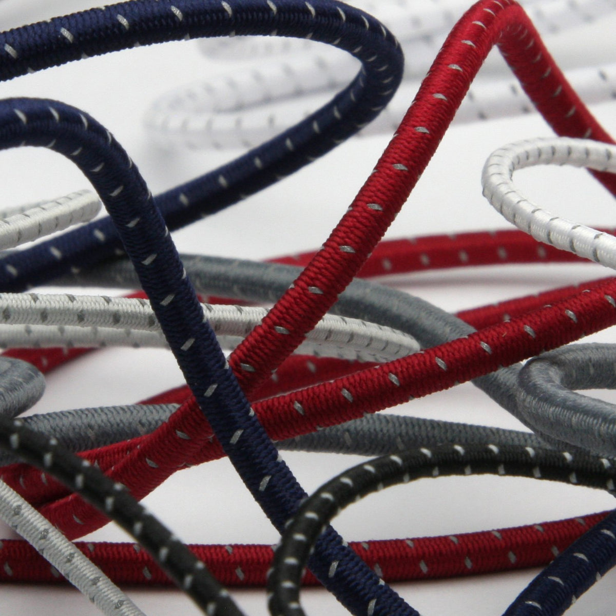 FUJIYAMA RIBBON [Wholesale] Reflect Elastic Cord 3mm 50 Meters Roll