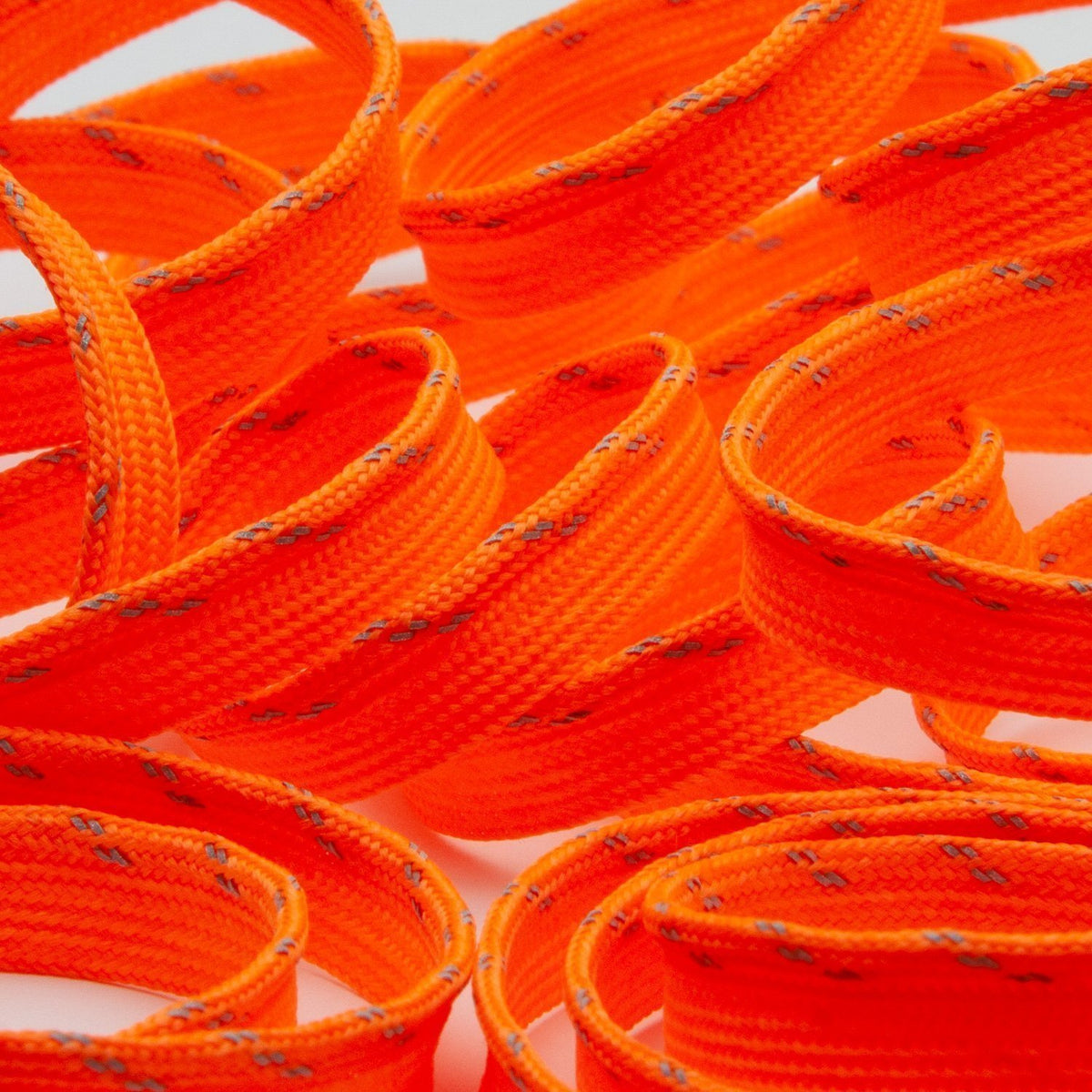 FUJIYAMA RIBBON [Wholesale] Reflect Piping approx.9mm 50 Meters Roll Fluorescence Orange