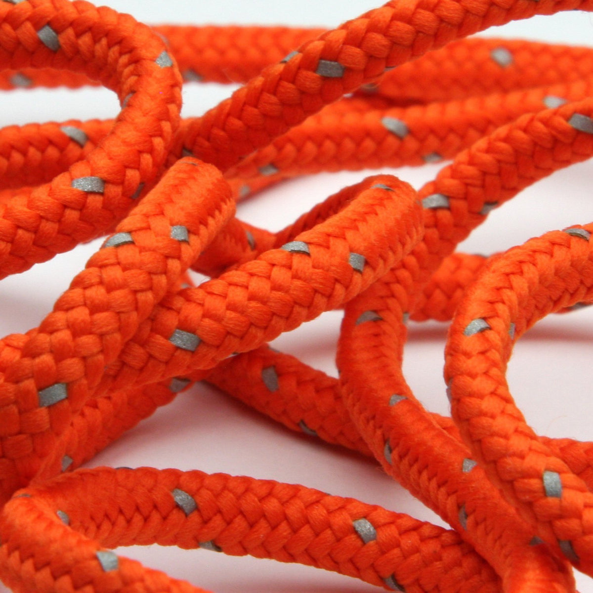 FUJIYAMA RIBBON [Wholesale] Reflect Spindle Cord approx.4.5mm 50 Meters Roll Orange