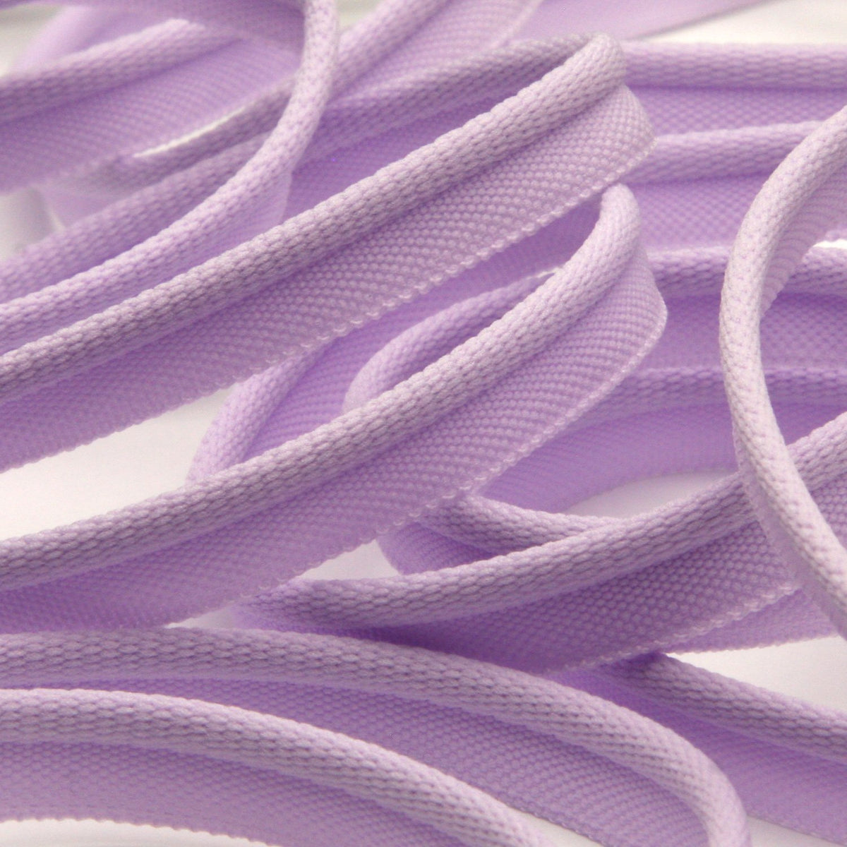 FUJIYAMA RIBBON [Wholesale] Soft Stretch Piping 8mm 30 Meters Roll Lilac