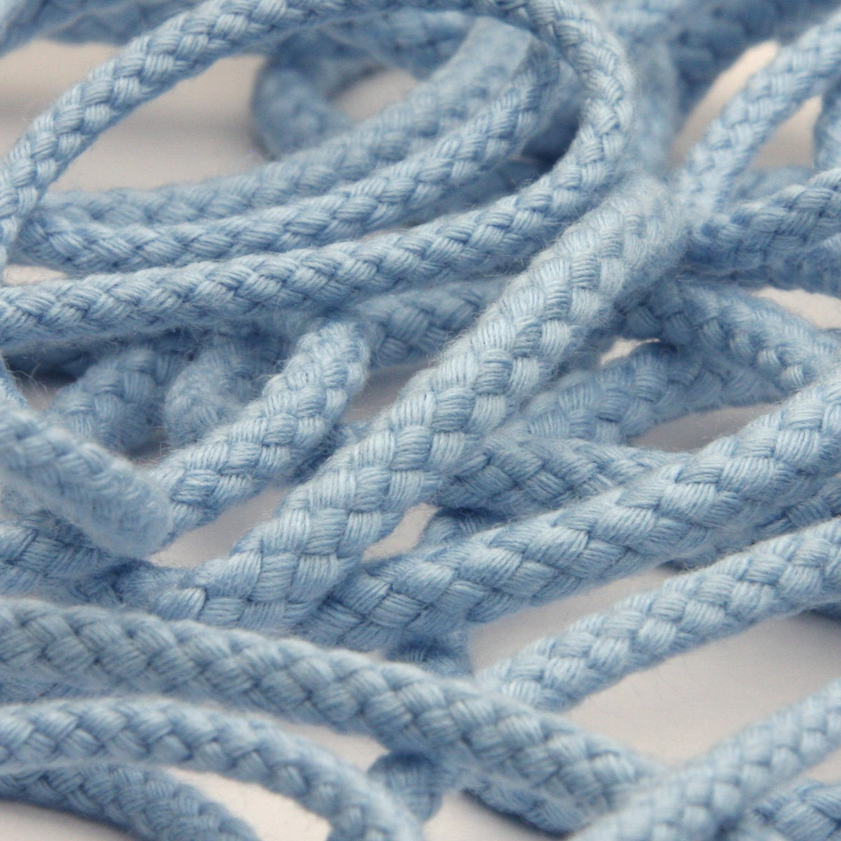 FUJIYAMA RIBBON [Wholesale] Spindle Cord approx.3.5mm 50 Meters Roll Light Blue