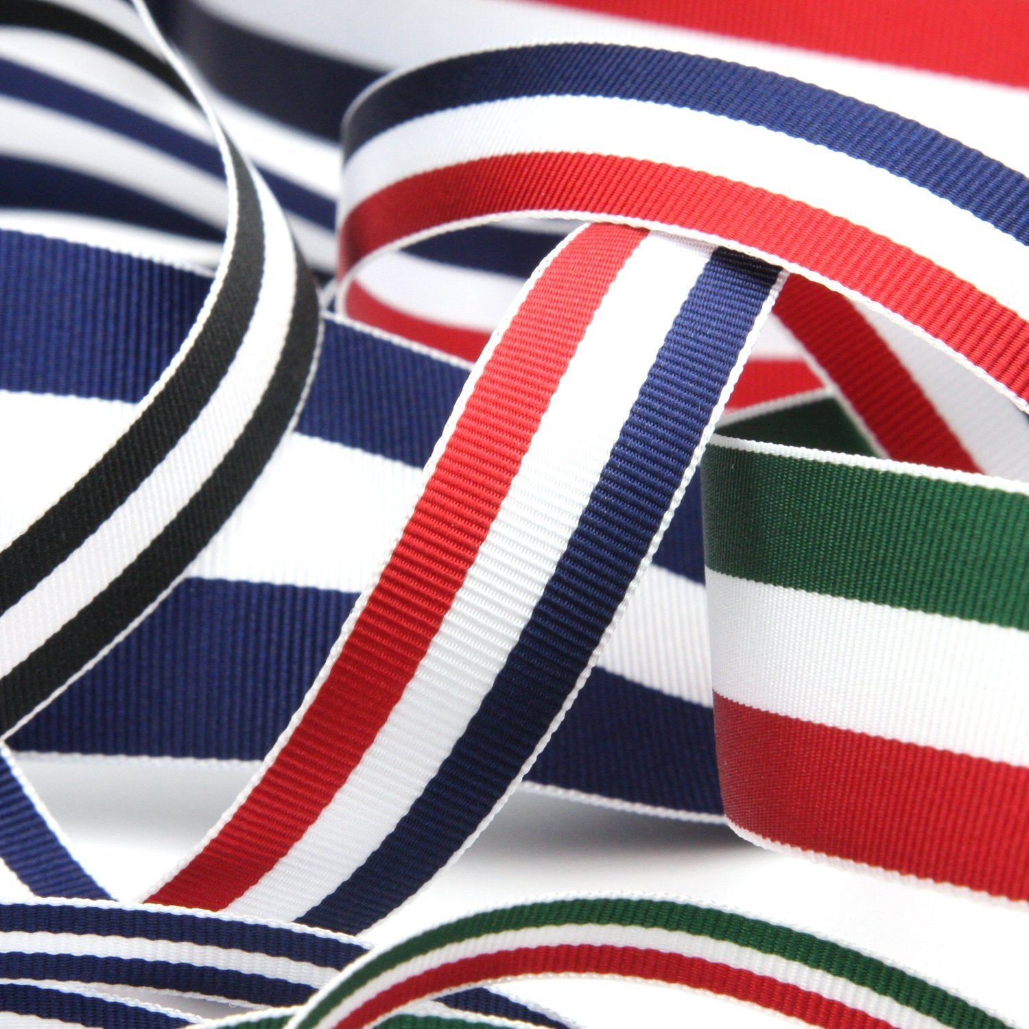 FUJIYAMA RIBBON [Wholesale] Stripe Grosgrain Ribbon 38mm 30 Meters Roll