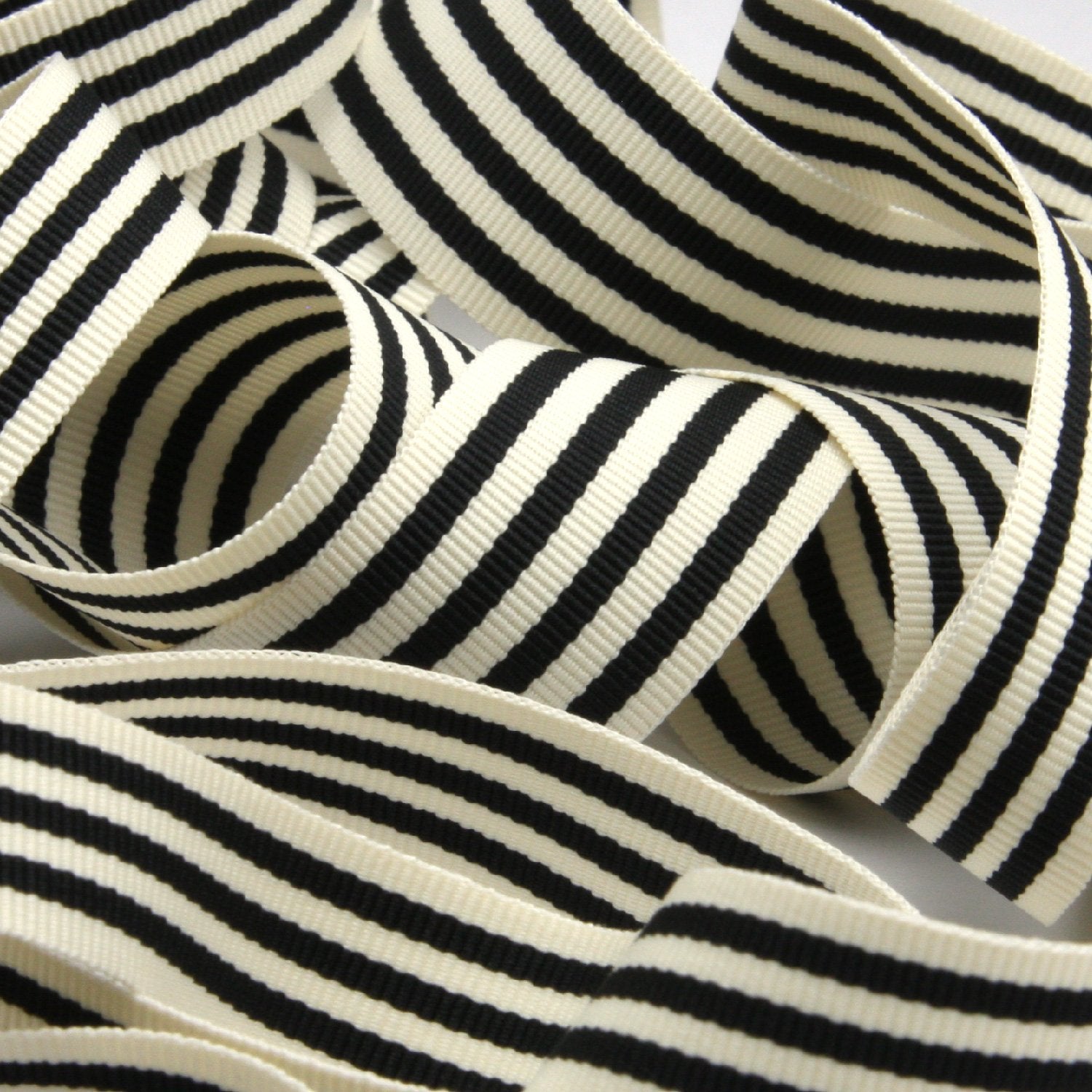 Wholesale] Stripe Grosgrain Ribbon approx.15mm (19/32
