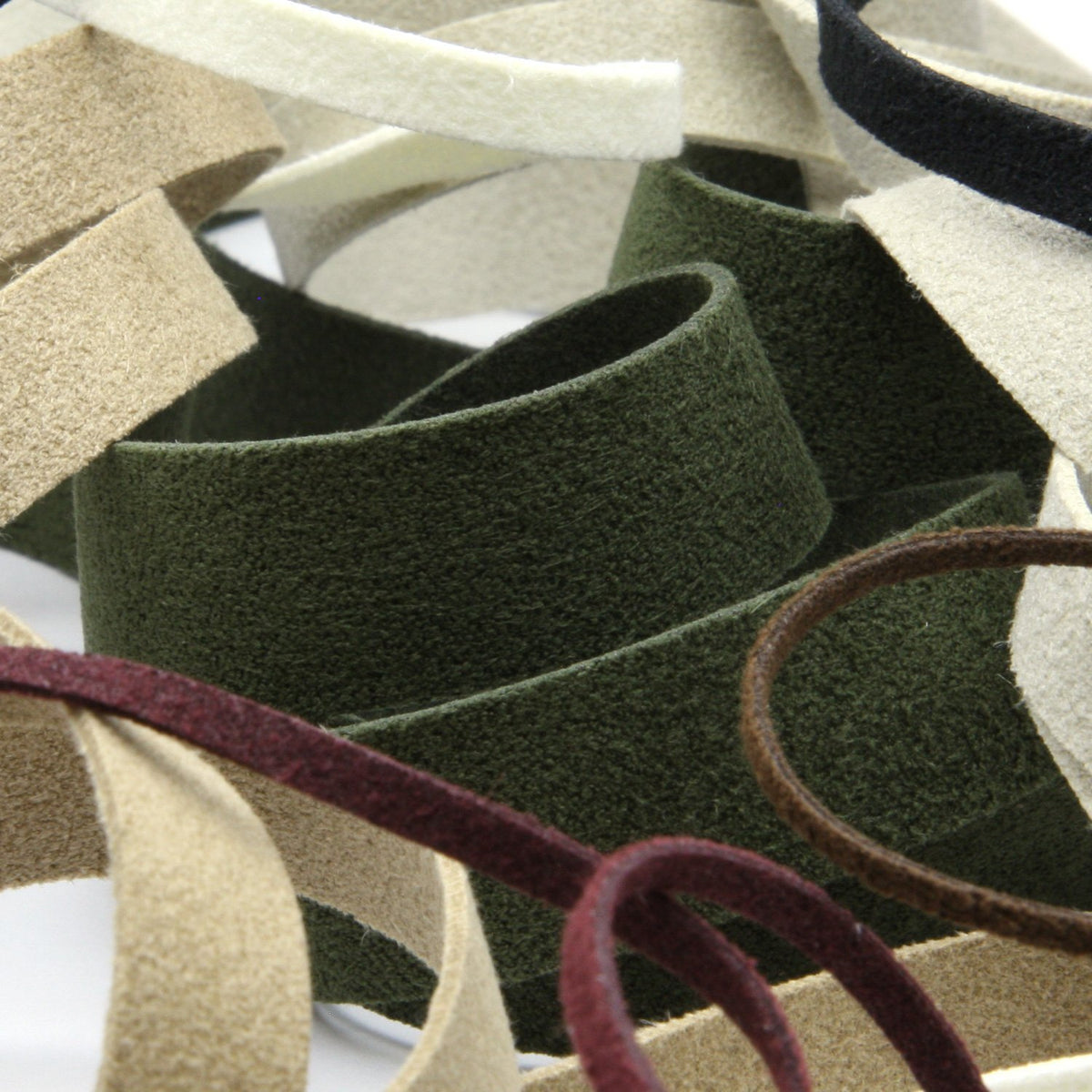 FUJIYAMA RIBBON [Wholesale] Suede Tape 5mm 80 Meters Roll