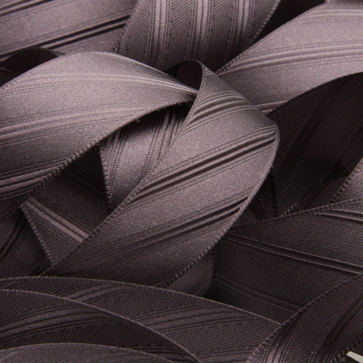 FUJIYAMA RIBBON [Wholesale] Twill Satin Ribbon 25mm 30 Meters Roll Grape