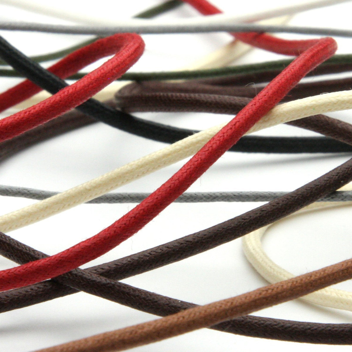 FUJIYAMA RIBBON [Wholesale] Waxed Cord approx.1.2mm 50 Meters Roll