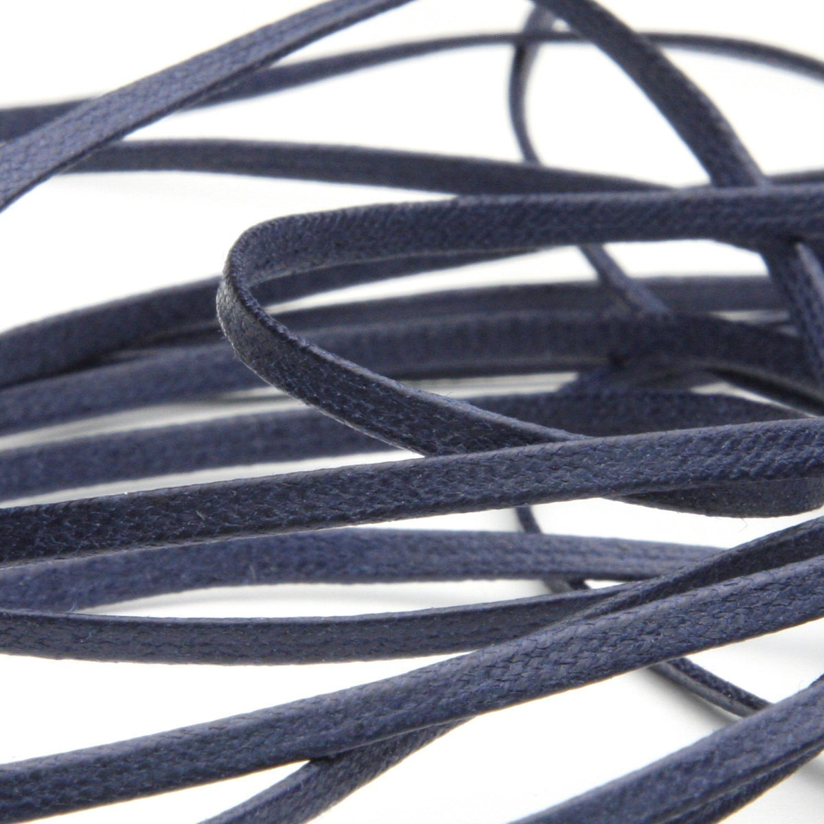 FUJIYAMA RIBBON [Wholesale] Waxed Cord approx.3mm 50 Meters Roll Navy Blue