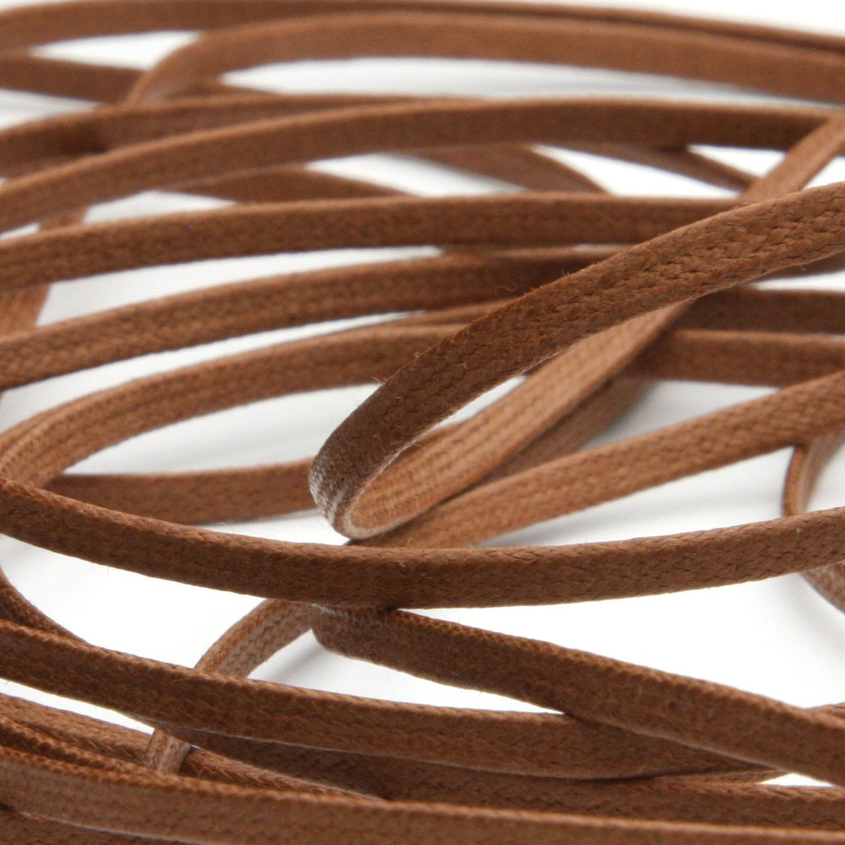 FUJIYAMA RIBBON [Wholesale] Waxed Cord approx.5.5mm 50 Meters Roll Camel